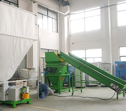 EPS foam recycling hot melting machine 