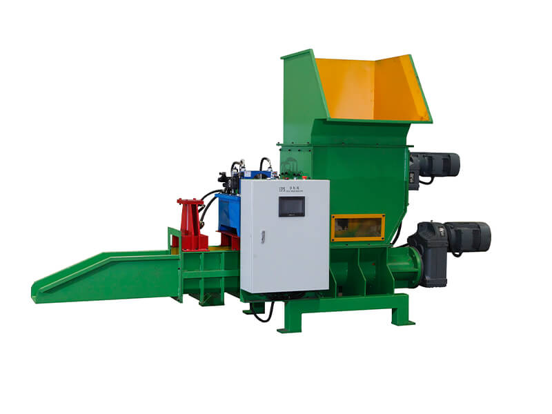 What is the working principle of foam cold compressor for recycling foam waste?